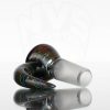 Kai Brown Glass - 14mm Horn Slide - Black Rainbow #2 view 3