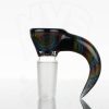 Kai Brown Glass - 14mm Horn Slide - Black Rainbow view 1