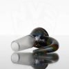 Kai Brown Glass - 14mm Horn Slide - Black Rainbow view 5