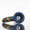 Kai Brown Glass - 14mm Horn Slide - Blue Spectrum view 5