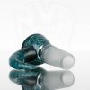 Kai Brown Glass - 14mm Horn Slide - Blue Stardust Turquoise view 4