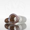 Kai Brown Glass - 18mm Horn Slide - Ghost Fire view 5