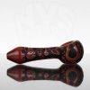 Liberty Glass Color Spoon - Party n Bullsh*t - Black Red view 1