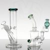 FUR20 SET! Mini Aqua Straight Tube + Green Banger Hanger + Carbcap view 1