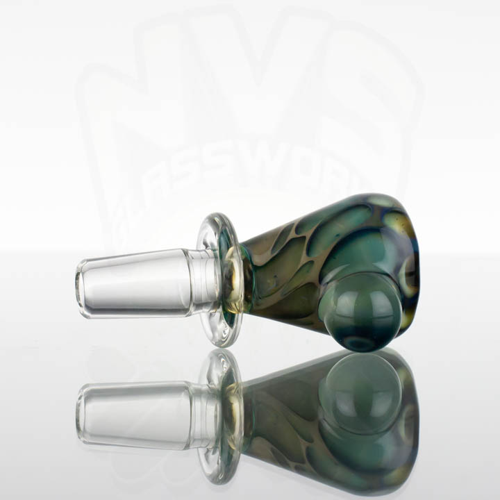 Hitwell - 14mm Honeycomb Slide - Blue Green
