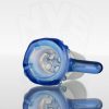 MeadeMade - Gridded Candle Tube - Light Cobalt Over Ghost view 7