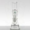 US Tubes 10in Aqua 10arm Beaker - White Logo view 4