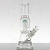 US Tubes 10in Aqua 10arm Beaker - White Logo view 1