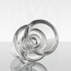 US Tubes 10in Aqua 10arm Beaker - White Logo view 6