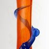 FUR20 Noble Glass Medium Spiral - Blue Orange view 5