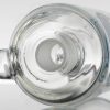 ZOB - Large 8 Arm Bubbler - Blue White Striped Circle *Bubbles* view 4