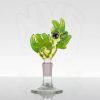 JOP Glass 14mm Chicken Slide - CFL Slyme & Slyme view 2