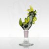 JOP Glass 14mm Chicken Slide - Trans Black & Sunset Slyme (CFL) view 1
