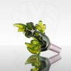 JOP Glass 14mm Chicken Slide - Trans Black & Sunset Slyme (CFL) view 7