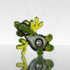JOP Glass 14mm Chicken Slide - Trans Black & Sunset Slyme (CFL) view 8