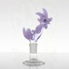 JOP Glass 18mm Chicken Slide - CFL Purple view 2