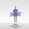 JOP Glass 18mm Chicken Slide - Sandblasted Purple view 6