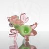 JOP Glass 18mm Chicken Slide - Slyme & Pink Lollipop view 7