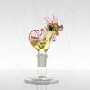 JOP Glass 18mm Chicken Slide - Serum (CFL) & Pink Lollipop view 1