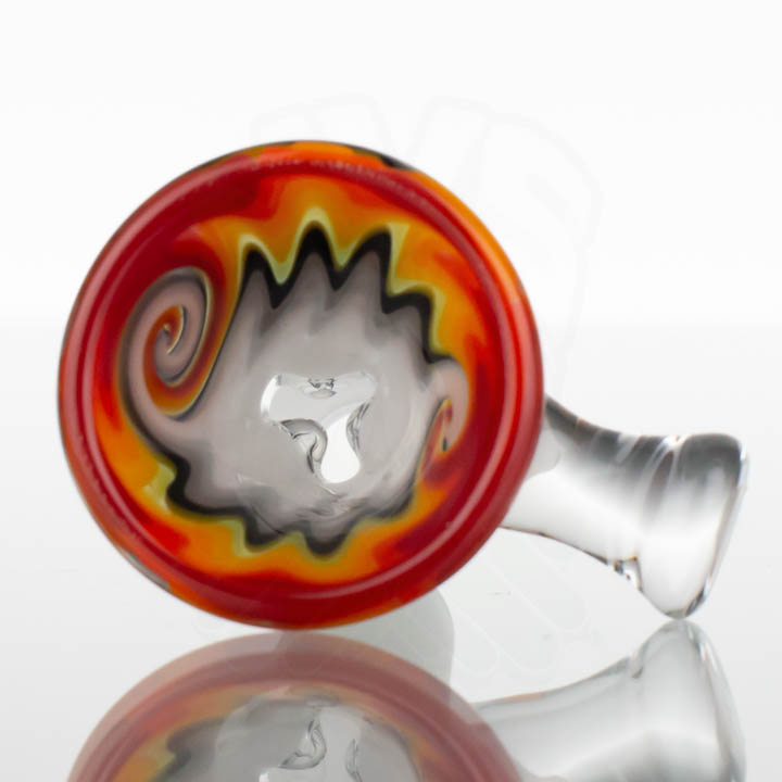 Koji Glass - 14mm Ice Pinch Slide - Fire Line