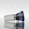 Koji Glass - Ice Pinch 18mm Slide - Black Purple Haze view 6