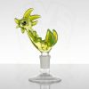 JOP Glass 18mm Chicken Slide - Sunset Slyme (CFL) view 3