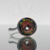 Koji Glass - Single Hole 14mm Slide - Black Rainbow view 2