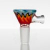Koji Glass - 14mm Single Hole Slide - Ocean Lava view 4