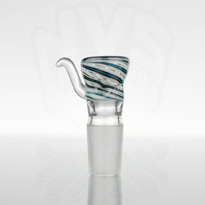 Liberty Worked 18mm Slide - Black Teal White Horizon