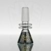 Turtle Time Glass 14mm Slide - Gold Dichro Over Black view 7