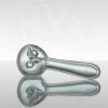 Turtle Time Glass Small Spoon - Fire Dichro view 4