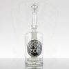 ZOB - Large Disc Bubbler - Black White Circle view 2