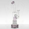 C2 50MM Triple Ratchet Bub 2.0 - Flower of Life - Purple view 3