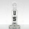US Tubes 18mm Hybrid 12 Arm Bubbler - Charcoal Label view 2
