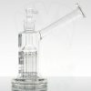 US Tubes 18mm Hybrid 12 Arm Bubbler - Charcoal Label view 3