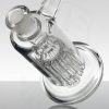 US Tubes 18mm Hybrid 12 Arm Bubbler - Charcoal Label view 6