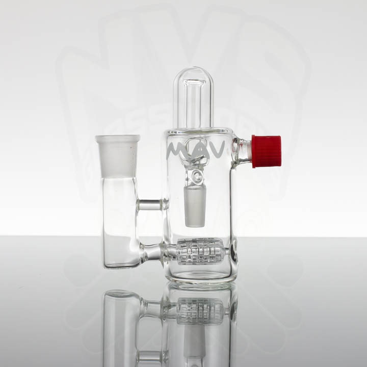 MAV Inline Splash Proof AC 18M90 - White Label - Red Cap