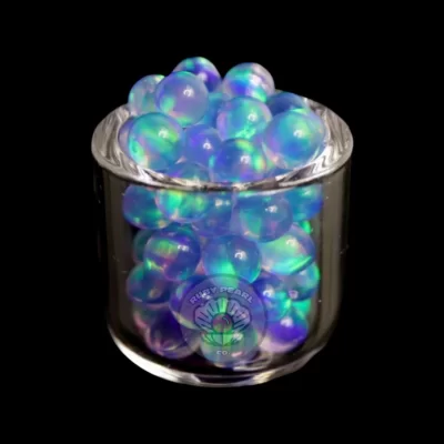 Ruby Pearl Co - Blue Opal Pearl - 4mm - 1 pack