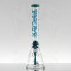 AFM 18in 9mm Beaker - Blue - Feather Logo view 1