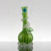 Noble Glass - 11.25in Greens - Glow-in-the-Dark Wrap and Base 2 view 2