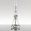 US Tubes 12in Beaker 55 - 14-18mm Purple - Purple Label view 1