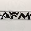 AFM 18in 7mm Bent Neck Beaker - Midnight Blue - Wavy Logo view 7