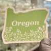 Little Viper Co. Stickers - Green Oregon Botanical view 1