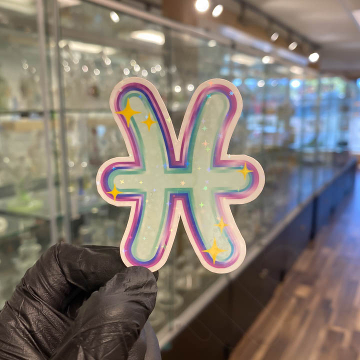 LooLoo Kazoo Stickers - Sparkly Pisces