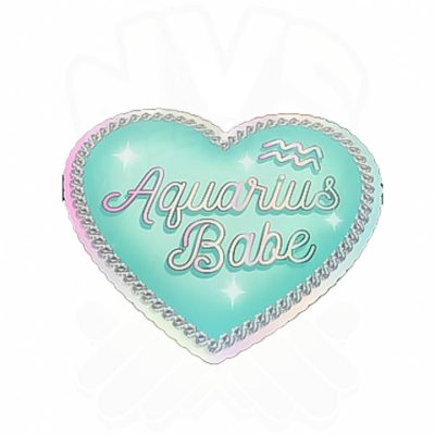 LooLoo Kazoo Stickers - Aquarius Babe