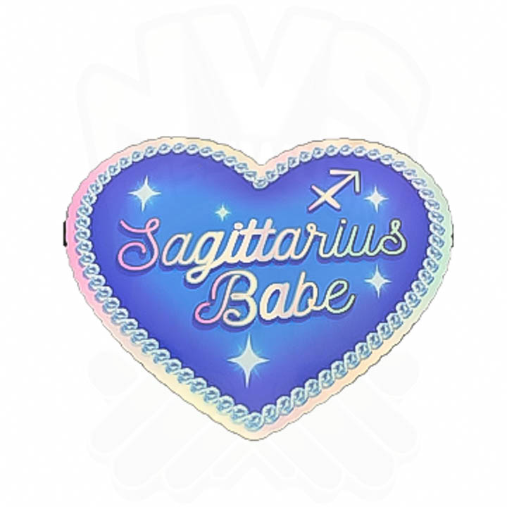 LooLoo Kazoo Stickers - Sagittarius Babe