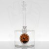 ZOB Fat Boy Bubbler - Orange Black ZOB Circle view 2