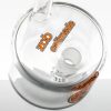 ZOB Fat Boy Bubbler - Orange Black ZOB Circle view 6