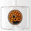 ZOB Fat Boy Bubbler - Orange Black ZOB Circle view 7