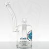 ZOB Large Circ Bubbler -  Blue Black Circles view 1